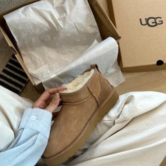 UGG Classic Ultra Mini Chestnut - Picture 8 of 8